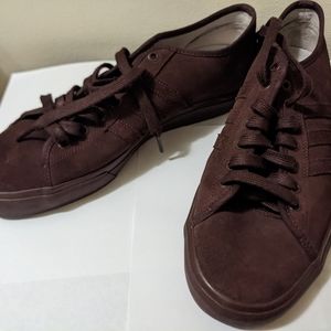 Adidas Maroon March Court Sneakers